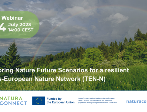 You are invited to a NaturaConnect Webinar  Exploring Nature Futures Scenarios for a resilient Trans-European Nature Network (TEN-N)